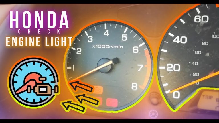 2002 Honda Accord Check Engine Light