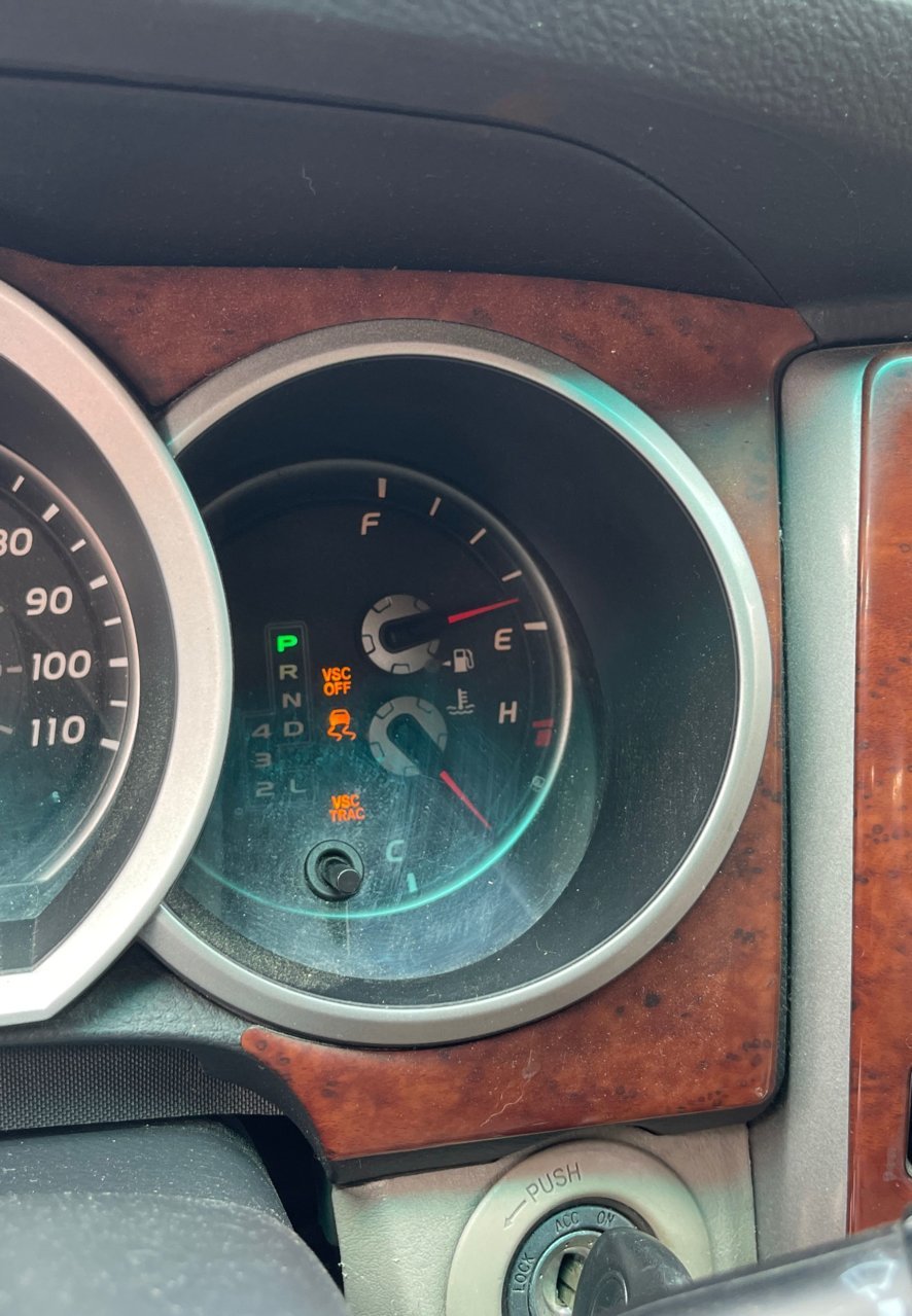 vsc check engine light 2005 toyota highlander