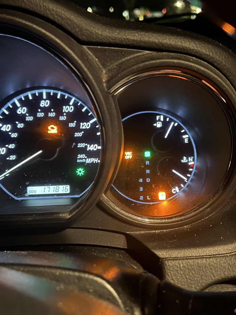 2008 Lexus Es 350 Vsc Check Engine Light