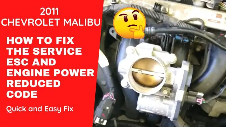 2011 Chevy Malibu Check Engine Light