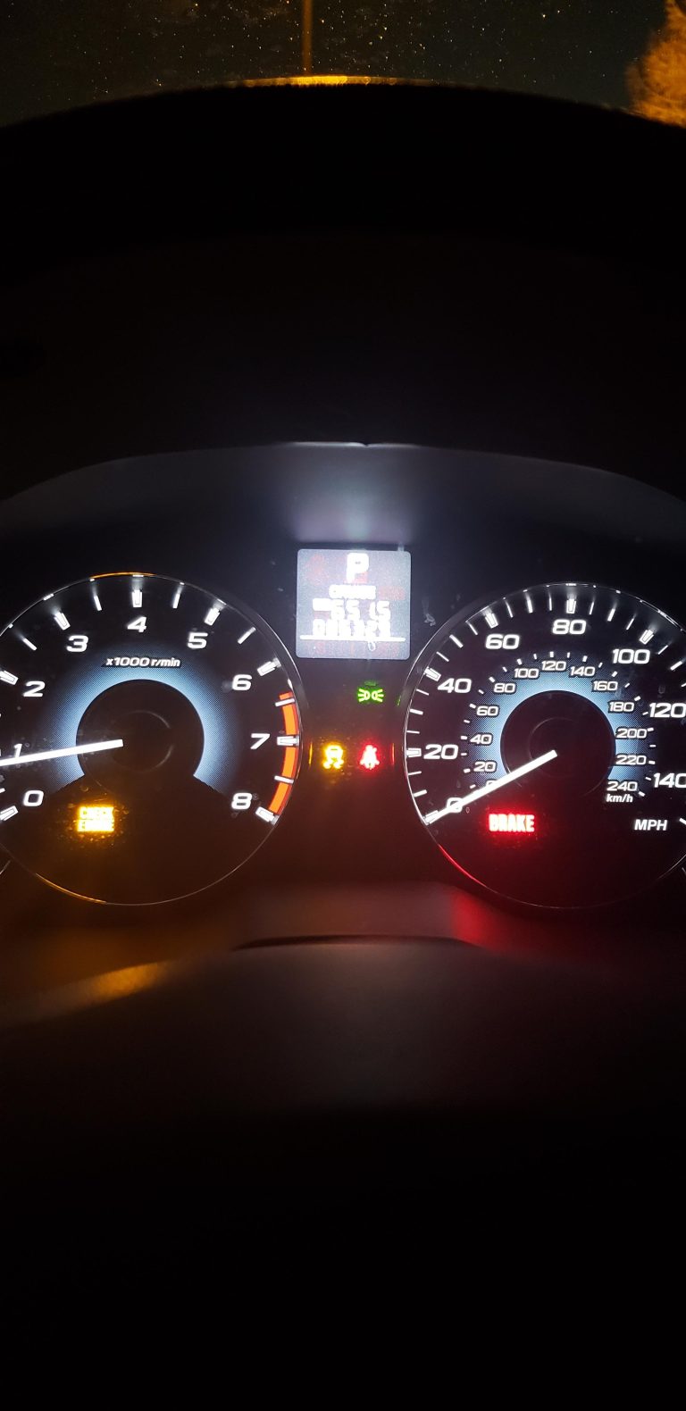 Check Engine Light And Flashing Cruise Control Subaru Outback