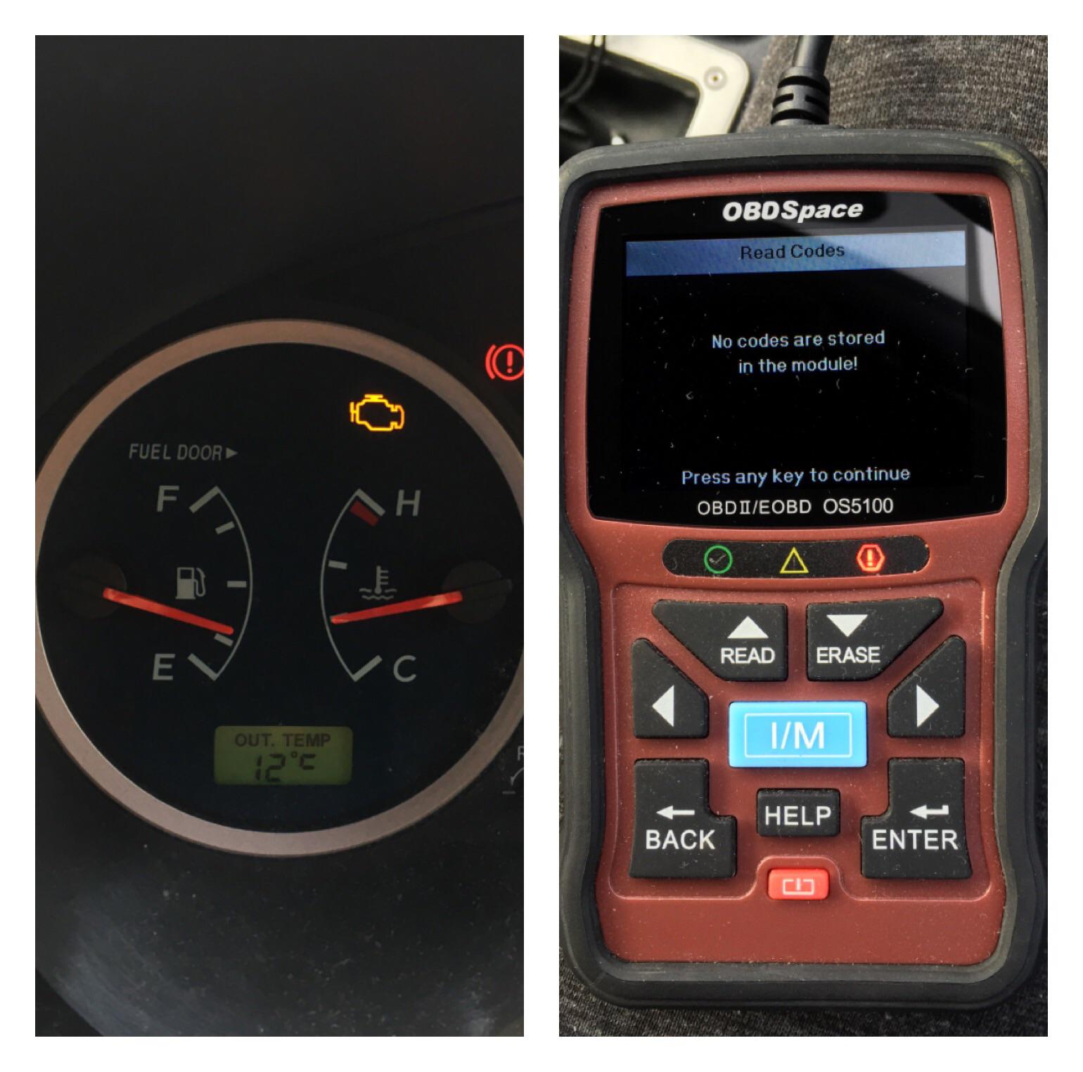 What It Means When the Check Engine Light Flashes - Featured Image