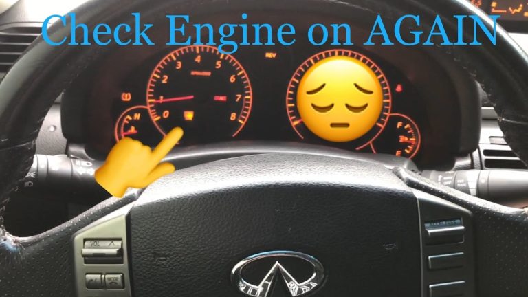 Check Engine Light G35