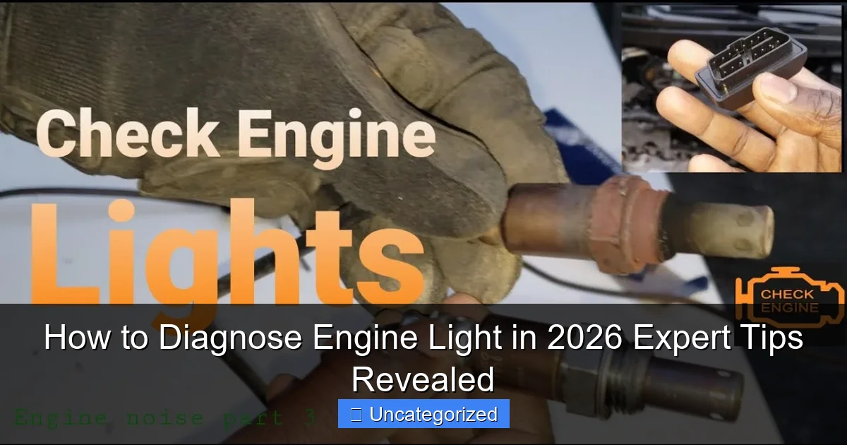 How to Diagnose Engine Light in 2026 Expert Tips Revealed