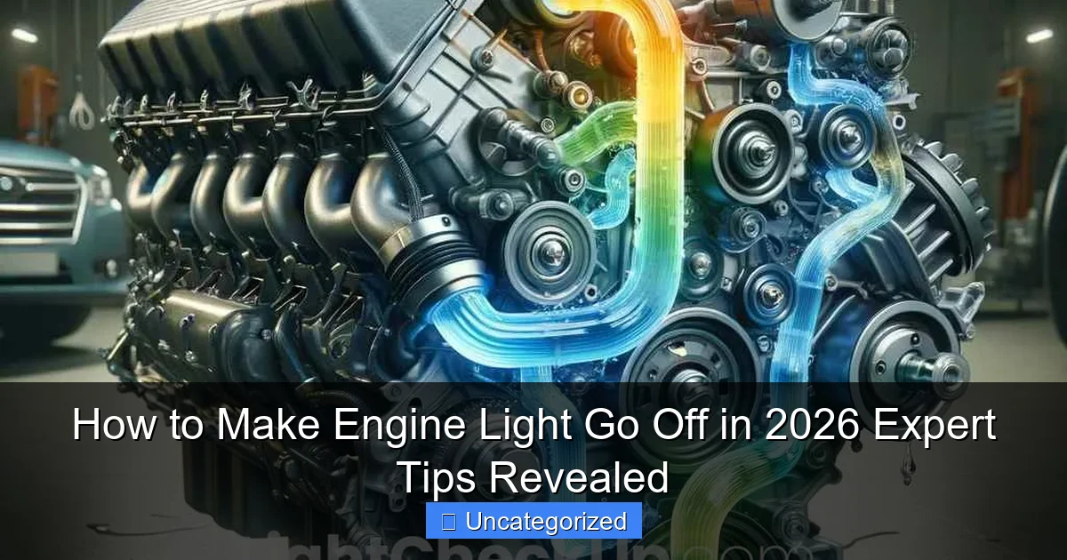 How to Make Engine Light Go Off in 2026 Expert Tips Revealed
