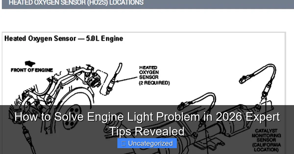 How to Solve Engine Light Problem in 2026 Expert Tips Revealed