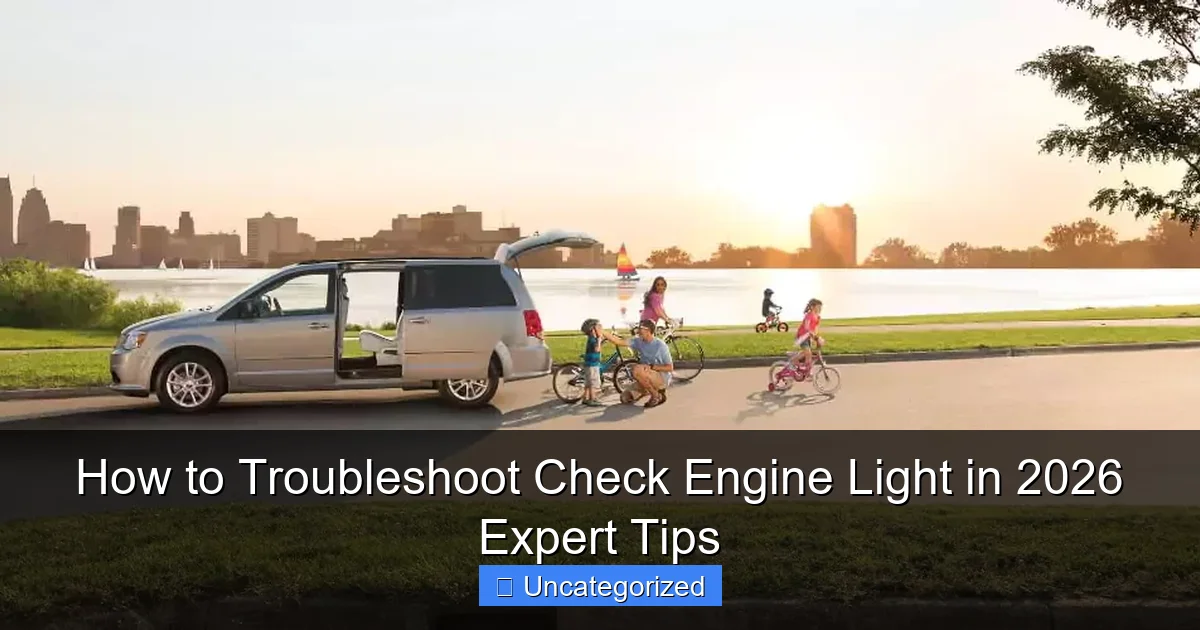 How to Troubleshoot Check Engine Light in 2026 Expert Tips