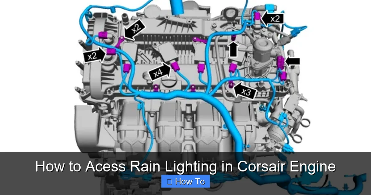 How to Acess Rain Lighting in Corsair Engine
