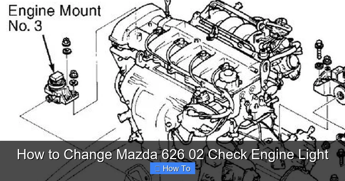 How to Change Mazda 626 02 Check Engine Light