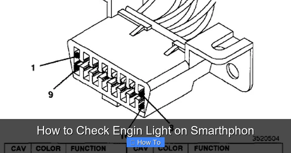 How to Check Engin Light on Smarthphon