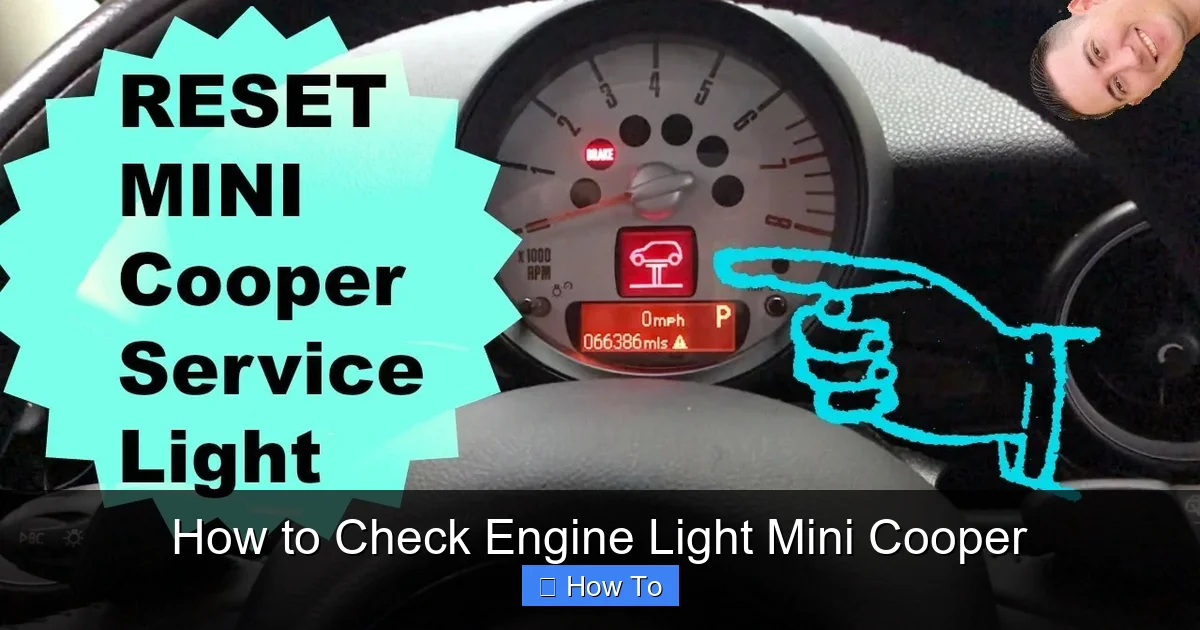 How to Check Engine Light Mini Cooper