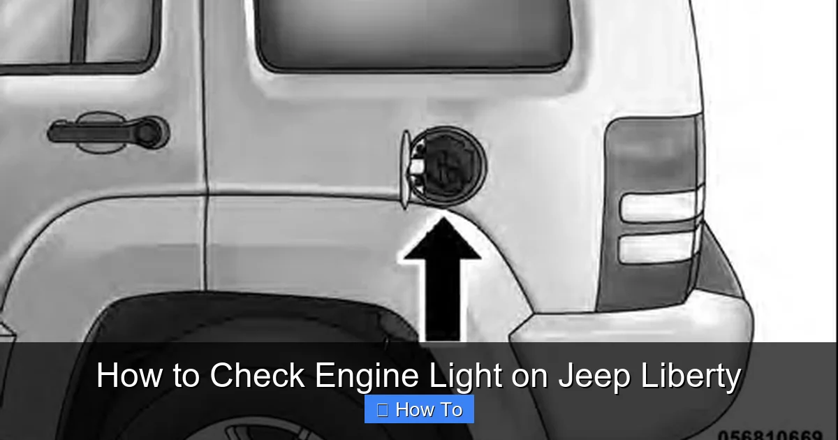 How to Check Engine Light on Jeep Liberty