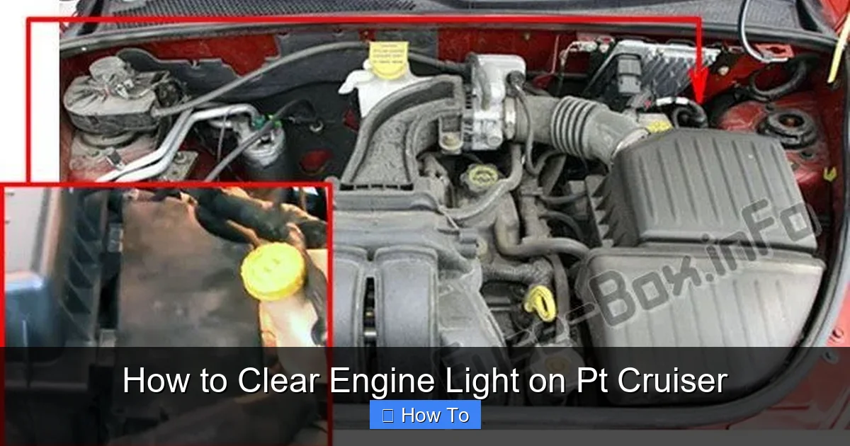 How to Clear Engine Light on Pt Cruiser