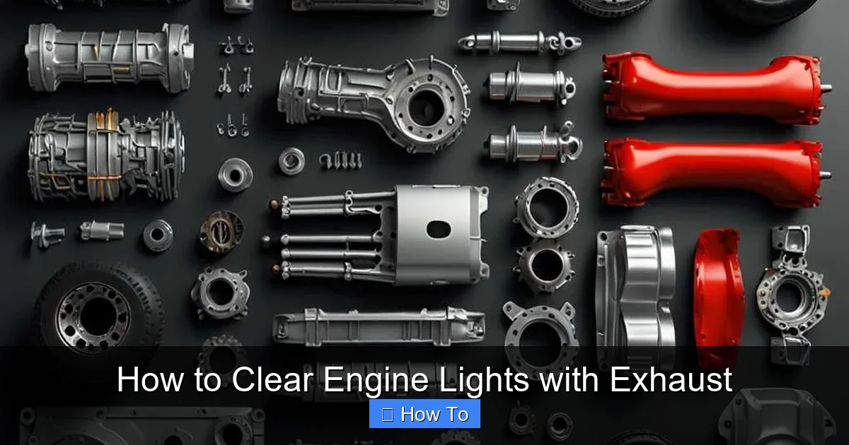 How to Clear Engine Lights with Exhaust
