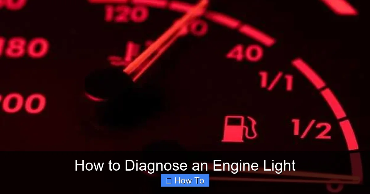 How to Diagnose an Engine Light