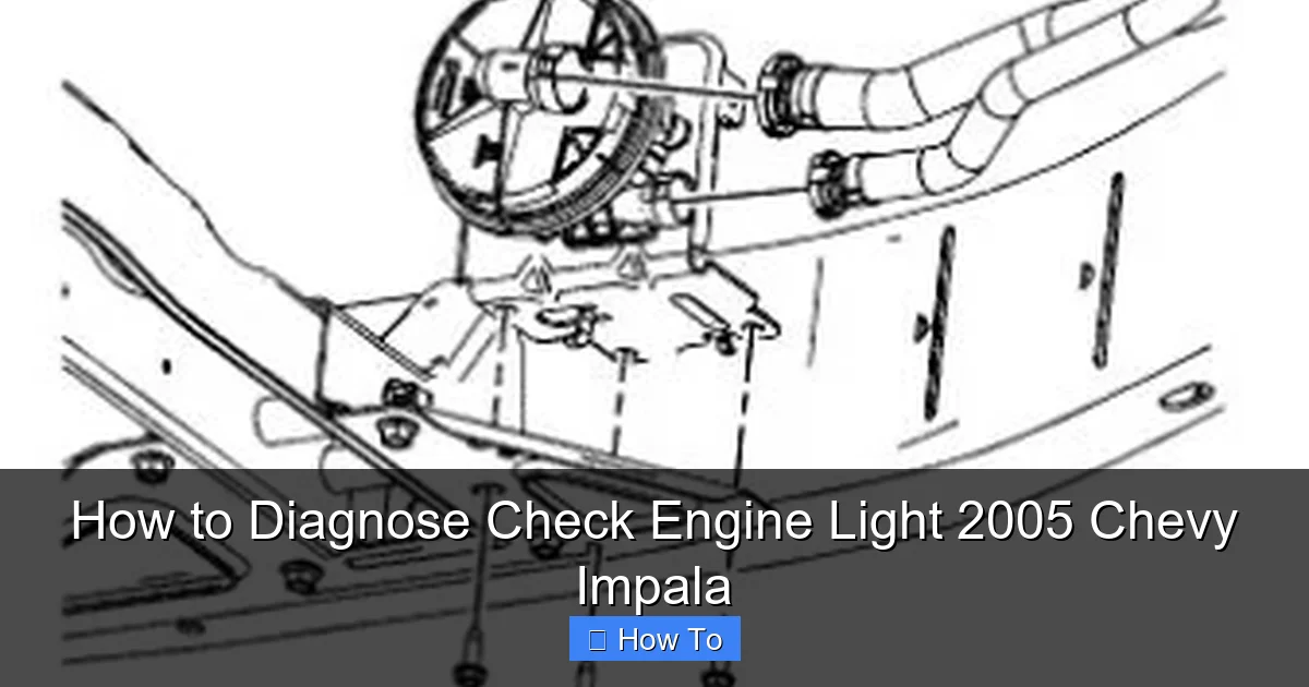 How to Diagnose Check Engine Light 2005 Chevy Impala