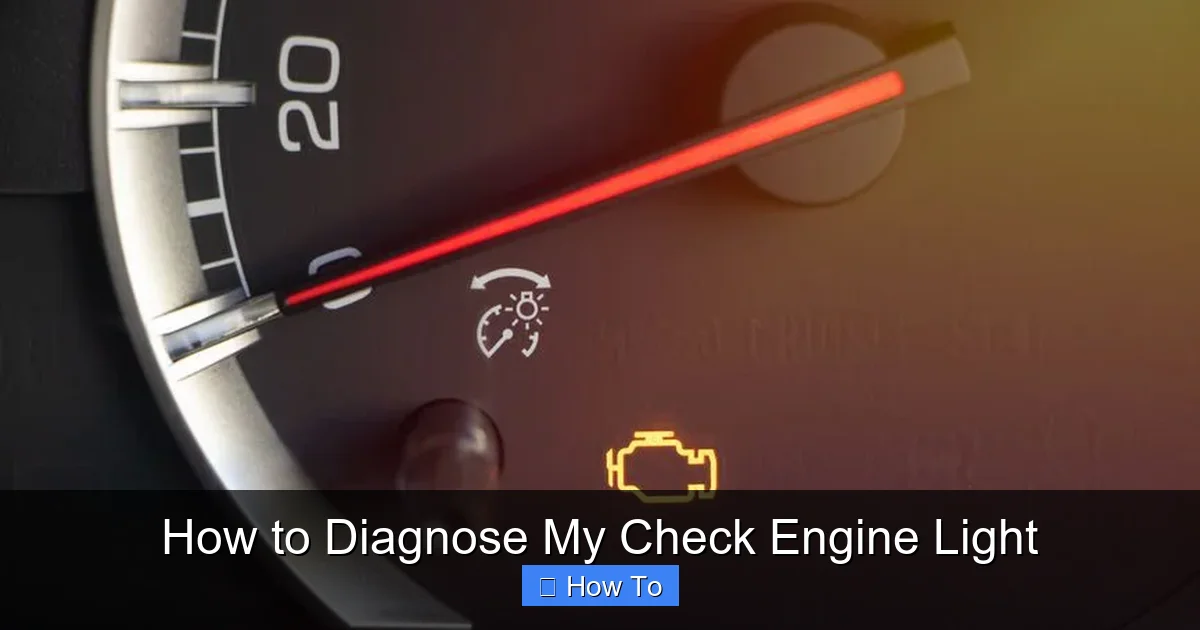How to Diagnose My Check Engine Light