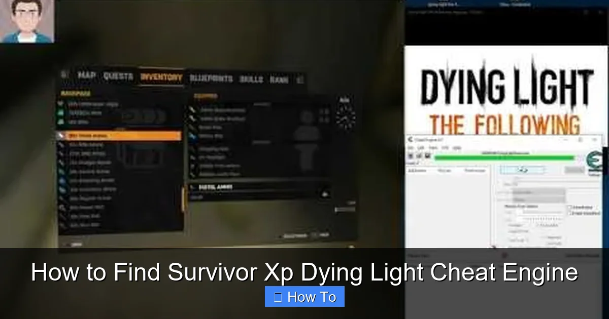 How to Find Survivor Xp Dying Light Cheat Engine