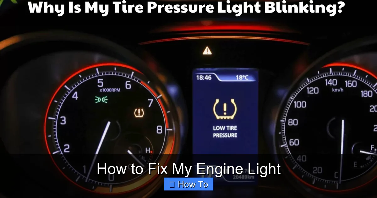 How to Fix My Engine Light