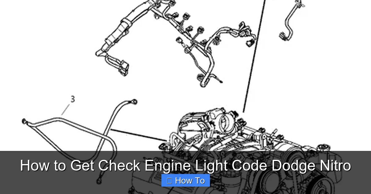 How to Get Check Engine Light Code Dodge Nitro