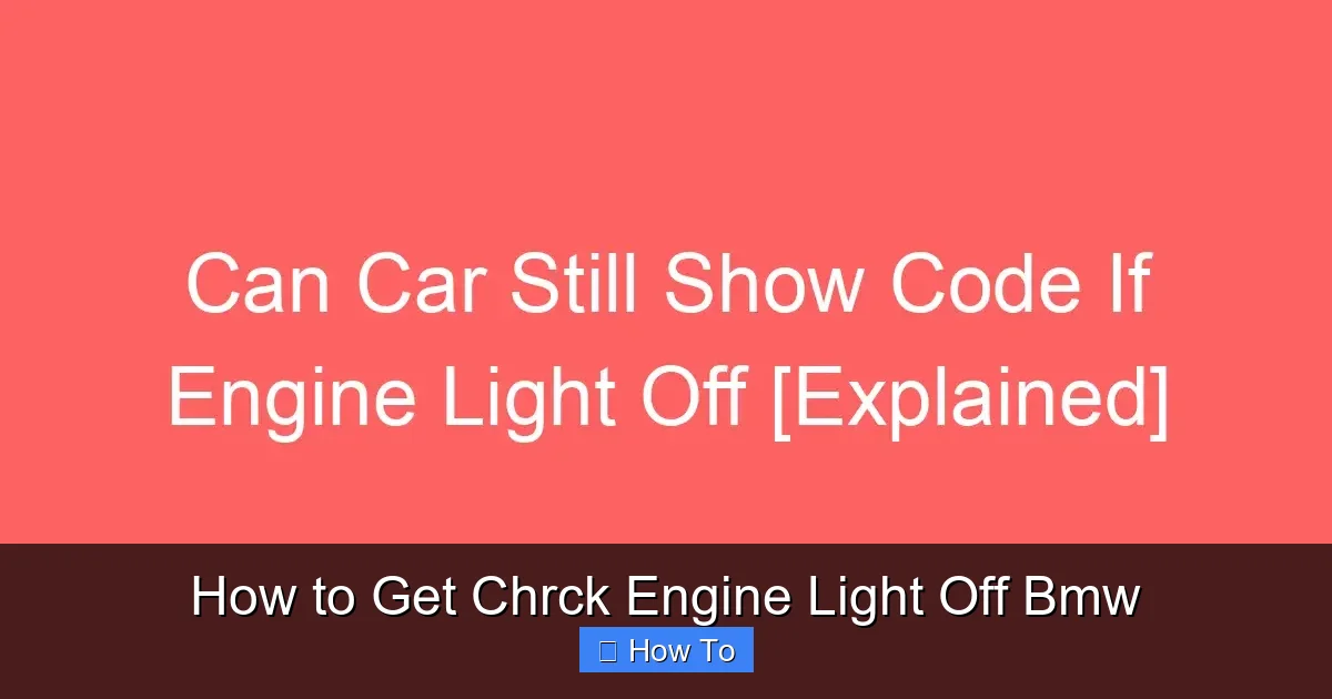 How to Get Chrck Engine Light Off Bmw
