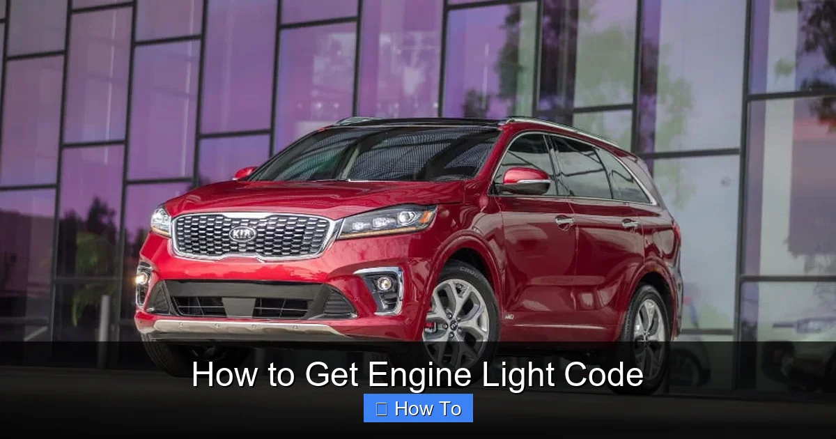 How to Get Engine Light Code