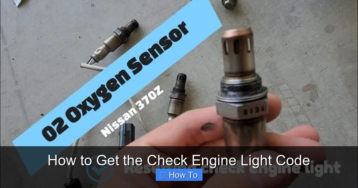 How to Get the Check Engine Light Code