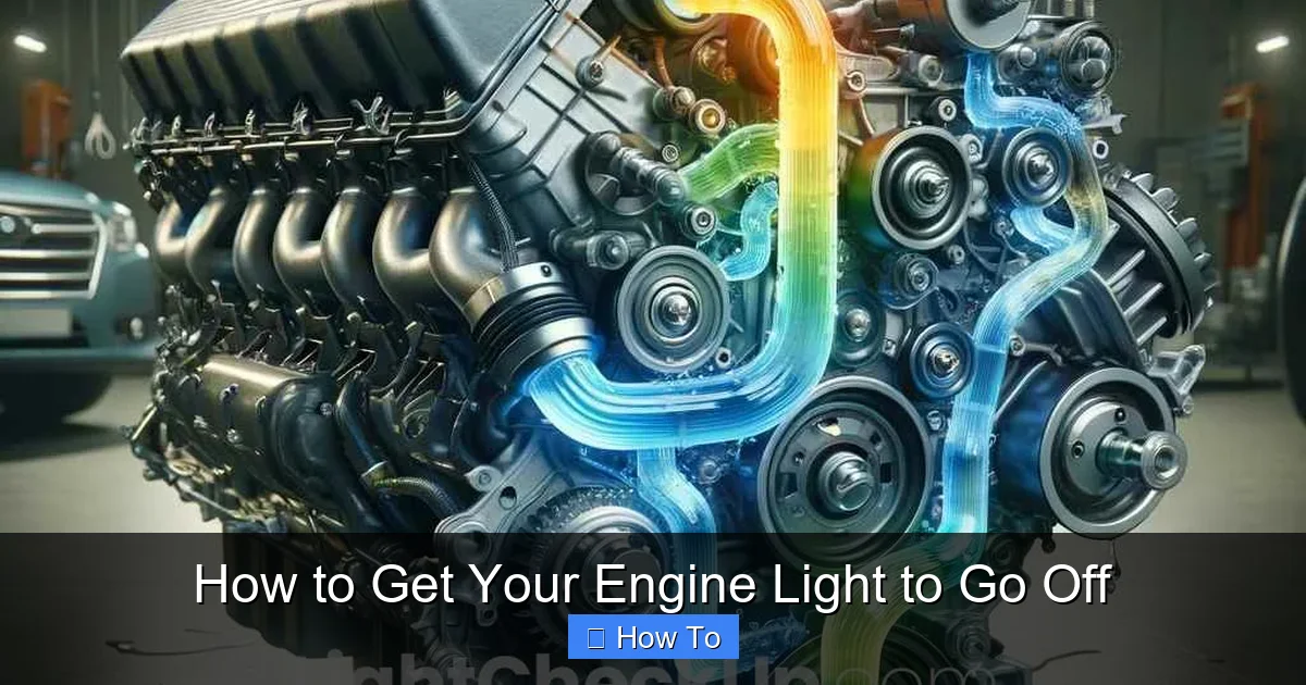 How to Get Your Engine Light to Go Off