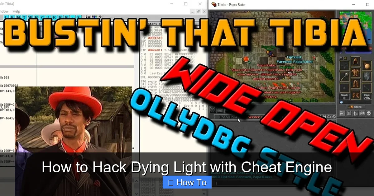 How to Hack Dying Light with Cheat Engine