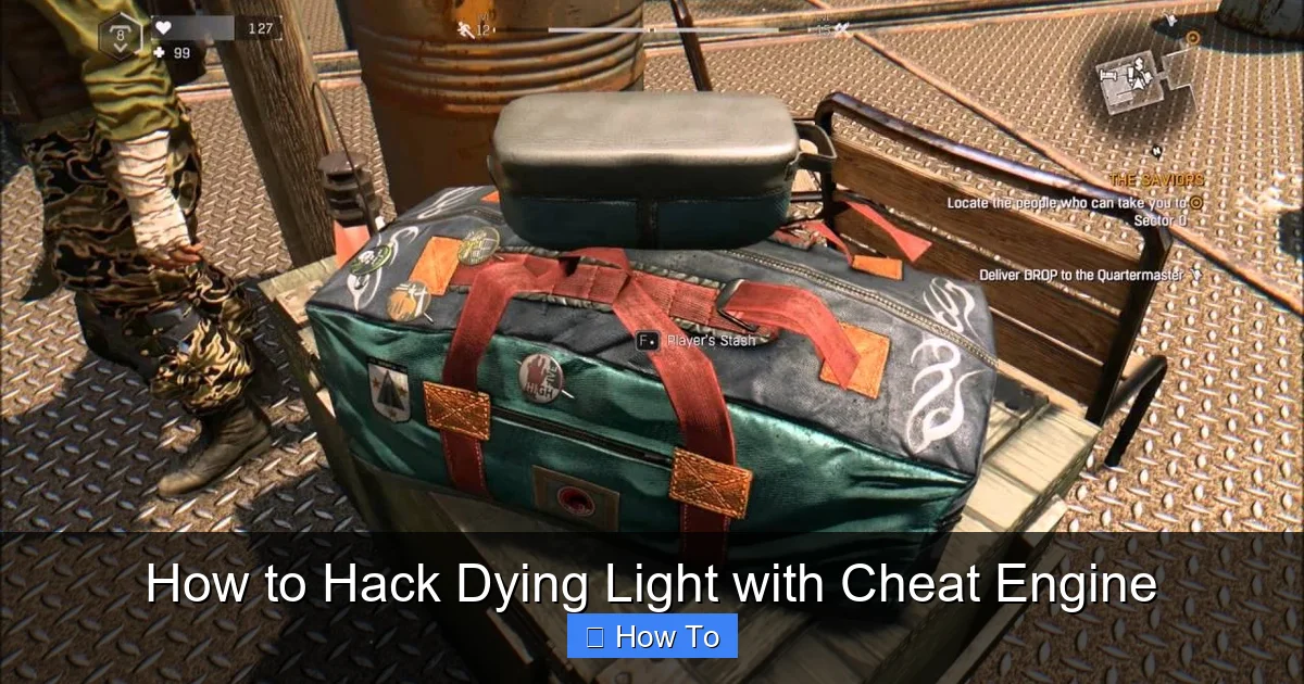 How to Hack Dying Light with Cheat Engine