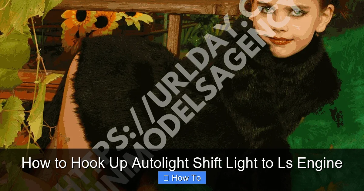 How to Hook Up Autolight Shift Light to Ls Engine