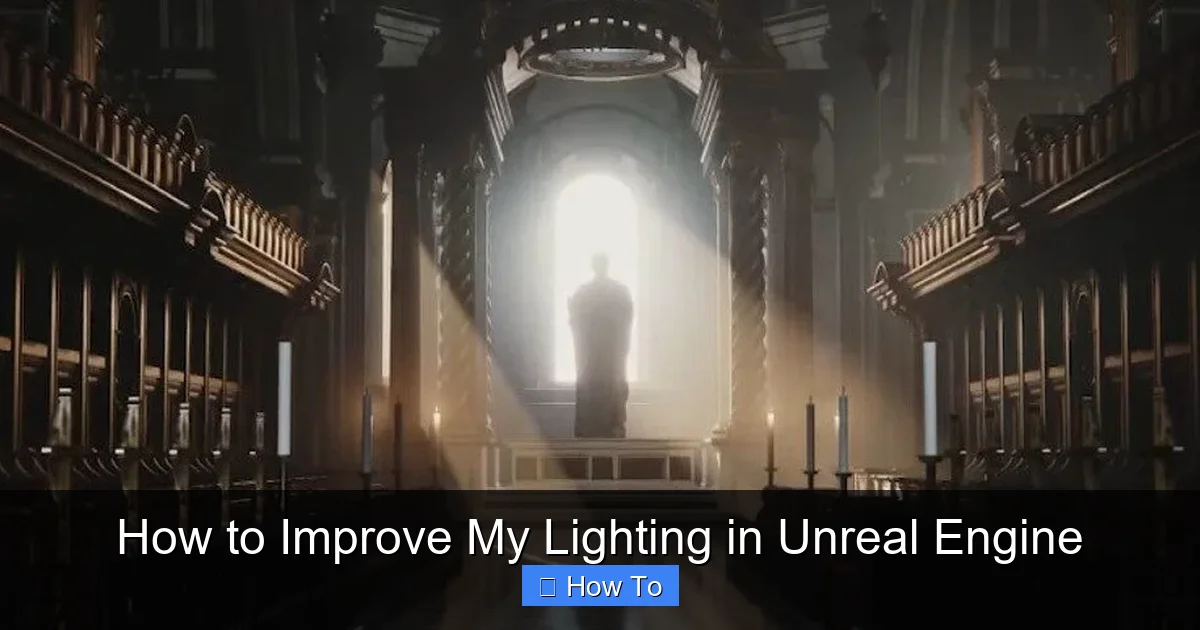 How to Improve My Lighting in Unreal Engine