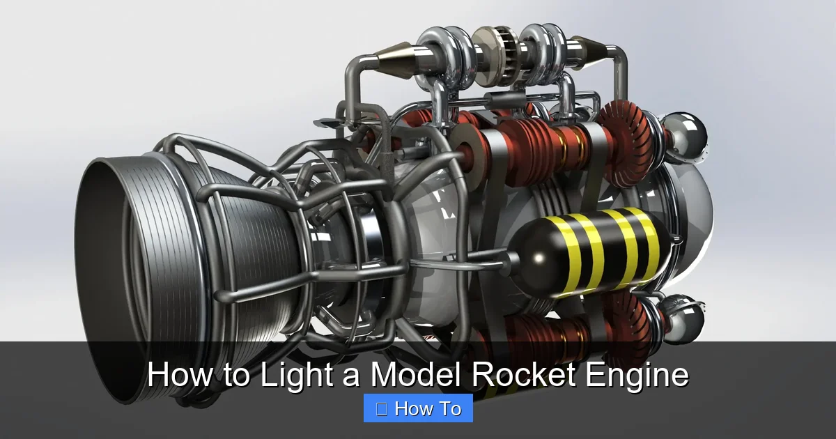 How to Light a Model Rocket Engine