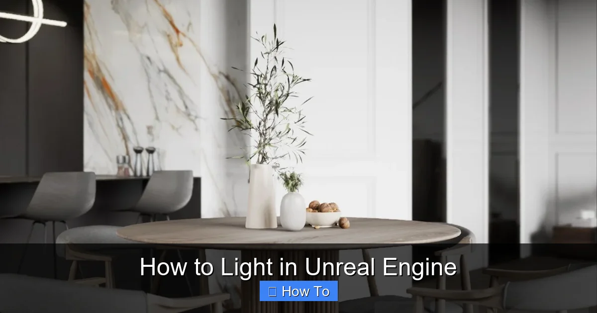 How to Light in Unreal Engine