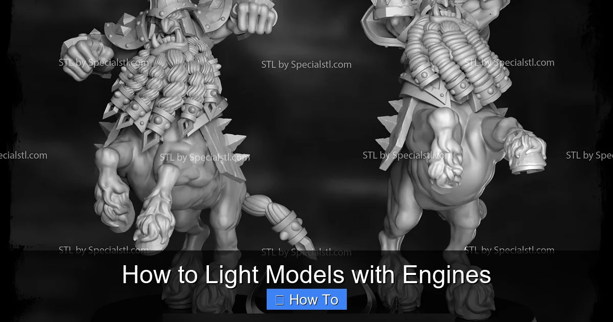 How to Light Models with Engines