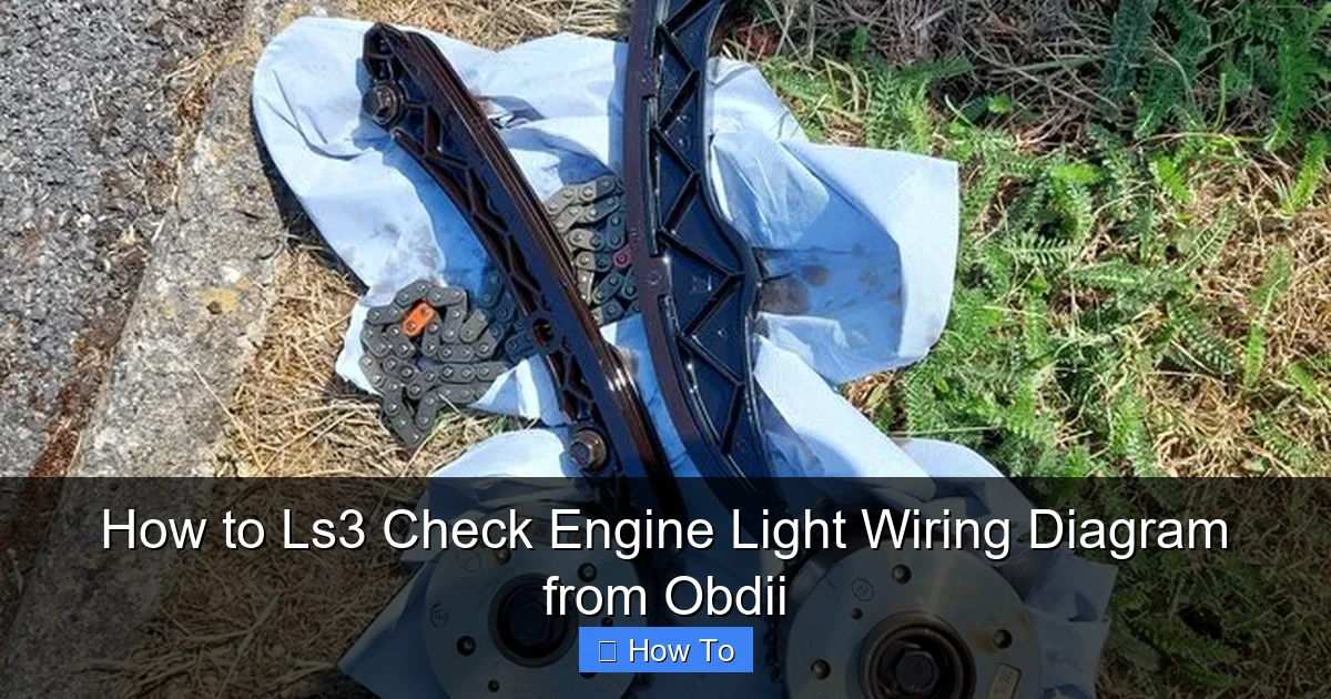 How to Ls3 Check Engine Light Wiring Diagram from Obdii