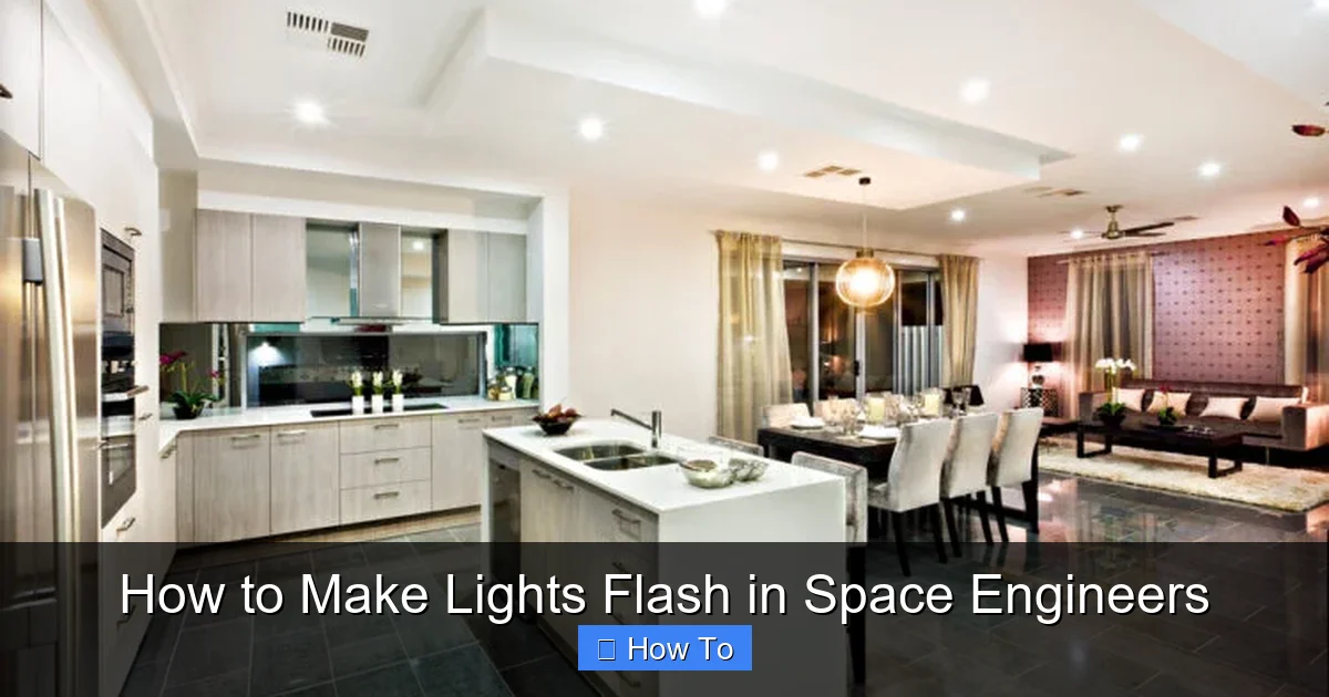 How to Make Lights Flash in Space Engineers