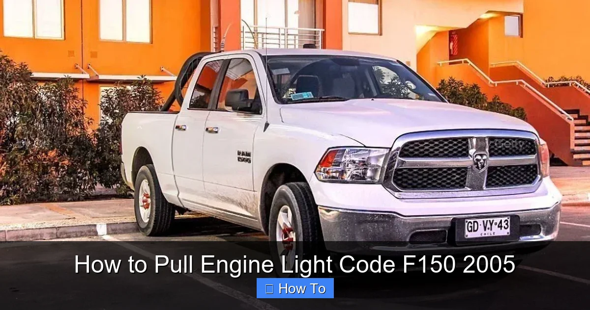How to Pull Engine Light Code F150 2005