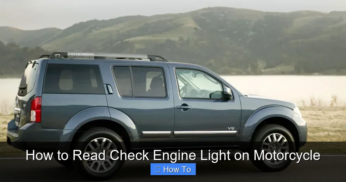 How to Read Check Engine Light on Motorcycle