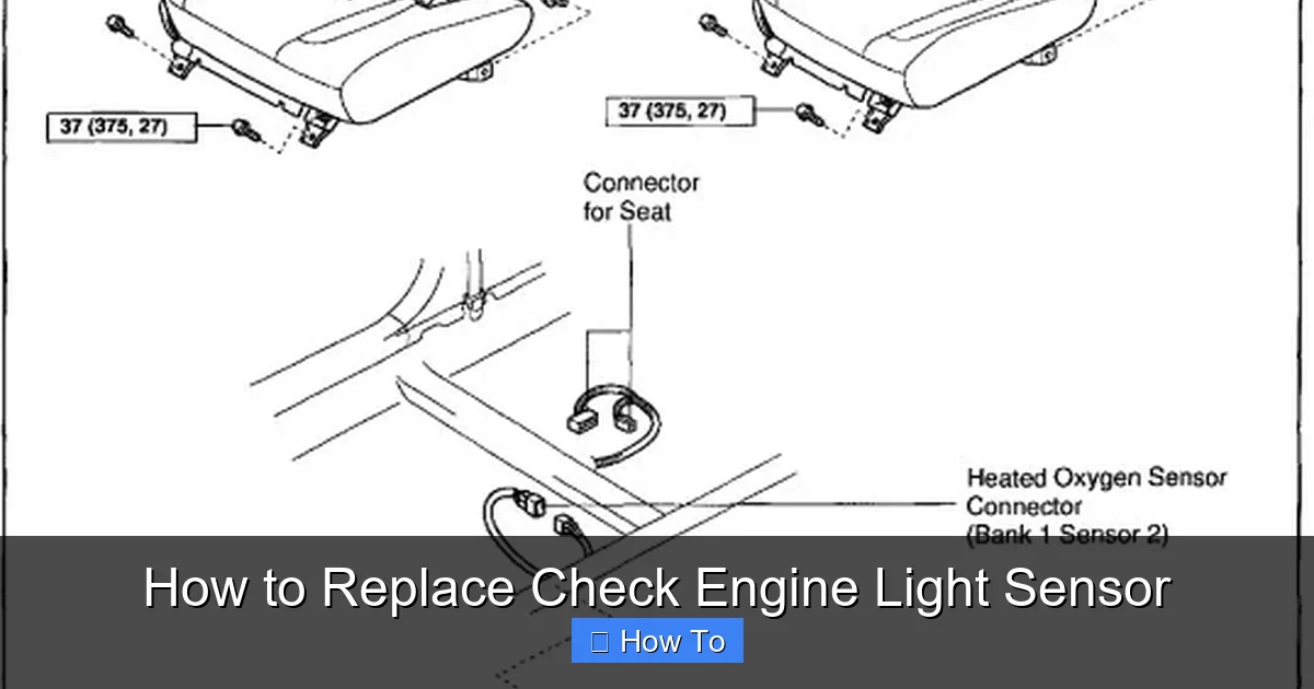 How to Replace Check Engine Light Sensor