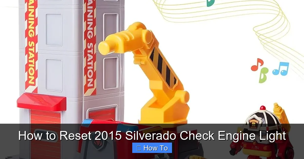 How to Reset 2015 Silverado Check Engine Light