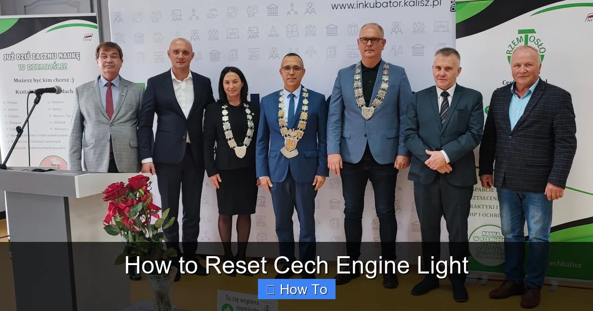 How to Reset Cech Engine Light