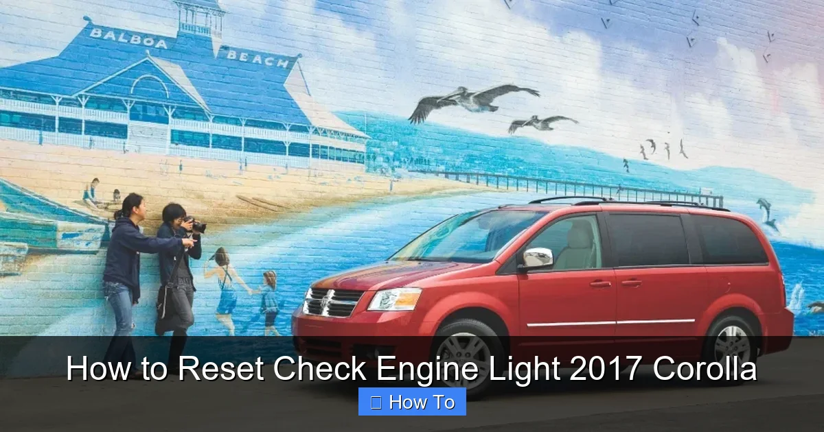 How to Reset Check Engine Light 2017 Corolla