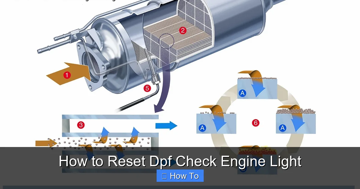 How to Reset Dpf Check Engine Light