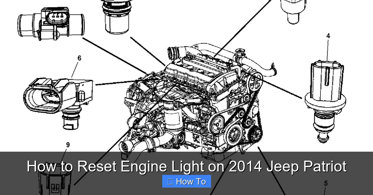 How to Reset Engine Light on 2014 Jeep Patriot