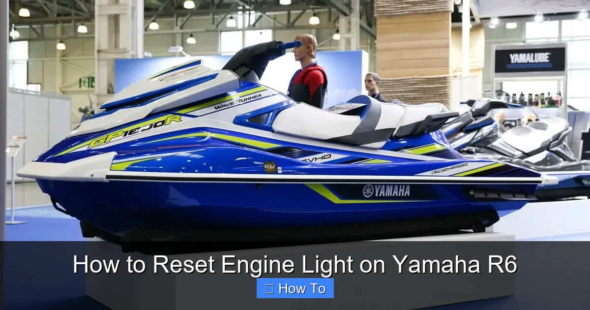 How to Reset Engine Light on Yamaha R6