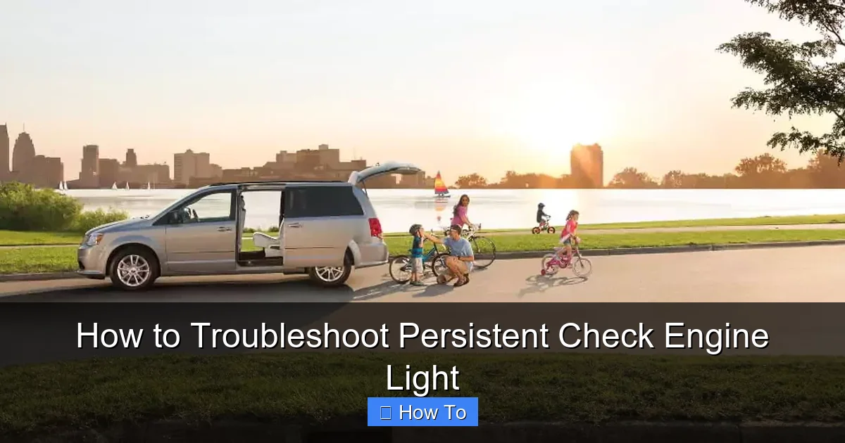 How to Troubleshoot Persistent Check Engine Light