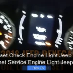 How to Reset Service Engine Light Jeep Renegade