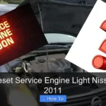 How to Reset Service Engine Light Nissan Altima 2011