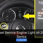 How to Reset Service Engine Light on 2007 Nissan Sentra